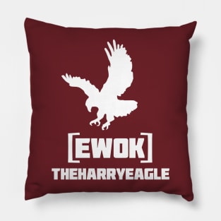 EWOK Founder Limited Design - harryeagle large emblem Pillow