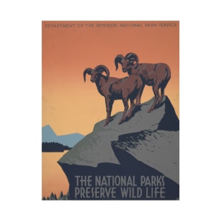 National Parks Preserve Wild Life T-Shirt