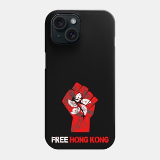 free hong kong political apparel pro Phone Case