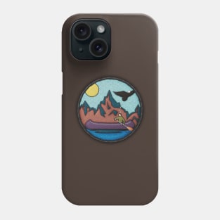 Get-Shit-On-By-Nature Merit Badge Phone Case