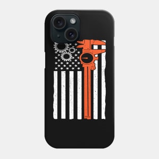 Machinist Flag Tools CNC Machine Operator Machining Phone Case