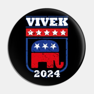 Vivek Ramaswamy 2024 - A New Wave in Presidential Politics Pin