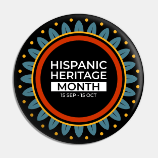 National Hispanic Heritage Month Pin