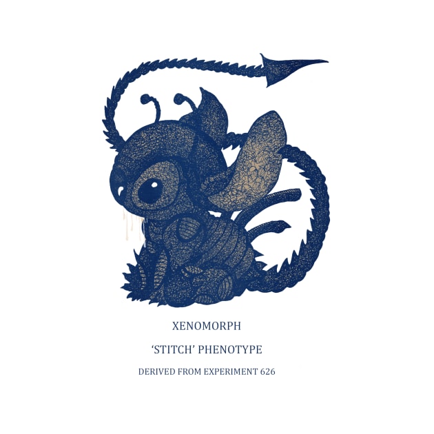 Stitch Xenomorph by djrbennett