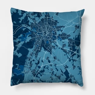 Dijon - France Peace City Map Pillow