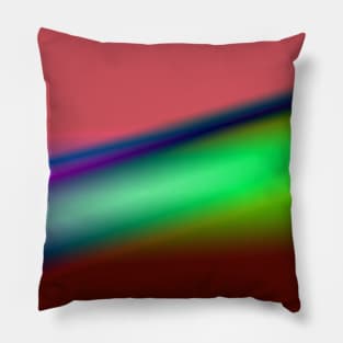 red blue texture art Pillow