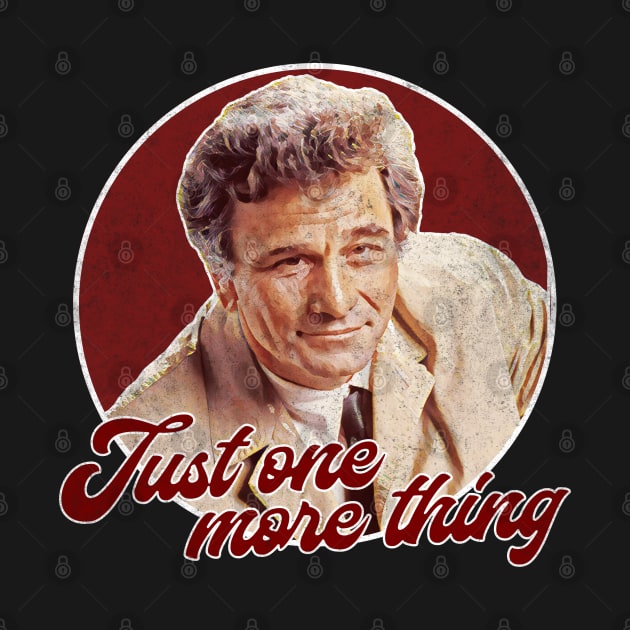 Columbo Just One More Thing by karutees
