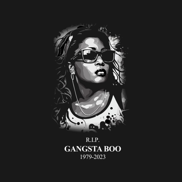 Gangsta Boo RIP 2023 Tribute Memphis Rapper Commemorative by siaskinet043