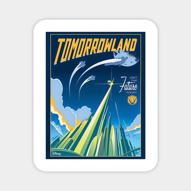 tomorrowland Magnet by Akeli