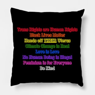 Human Rights Pillow