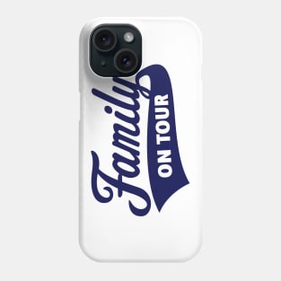 Family On Tour (Family Vacation / Navy) Phone Case