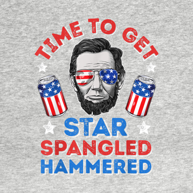 Time To Get Star Spangled Hammered Tank Top