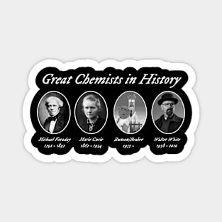 Great Chemists through history Magnet