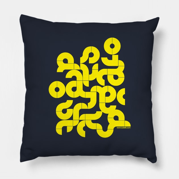 yellooow Pillow by sub88