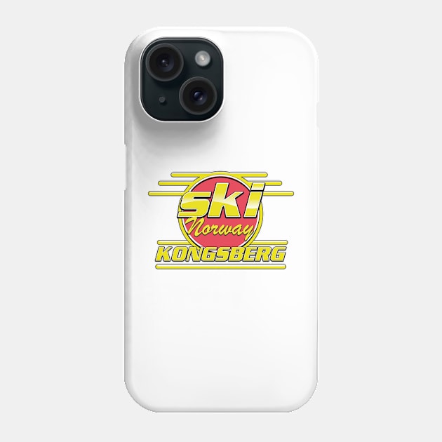 ski Kongsberg Norway 80s vibe Phone Case by nickemporium1