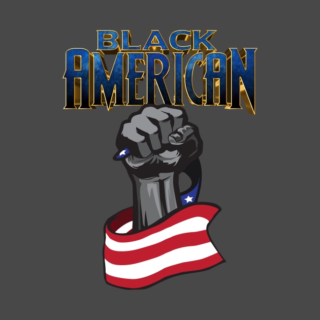 Black American - Blue by UnOfficialThreads