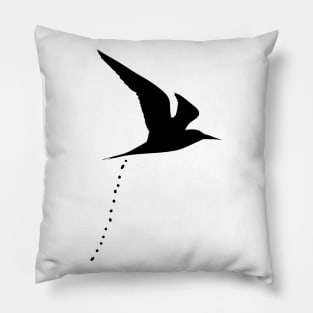 Flying Bird Birdwatcher Birding Gift Pillow