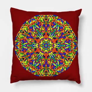 Tribal Mandala Pillow