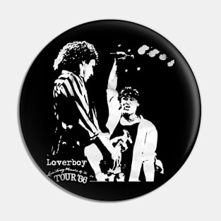 Loverboy Vintage 86s Pin