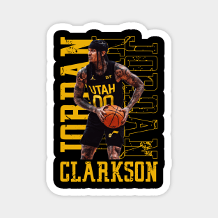 Jordan Clarkson Basketball 8 Magnet