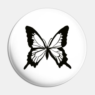 Black Butterfly Pin