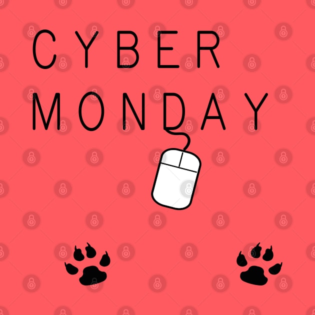 Cyber Monday T-Shirt - Funny Online Shopping Tee by Maan85Haitham