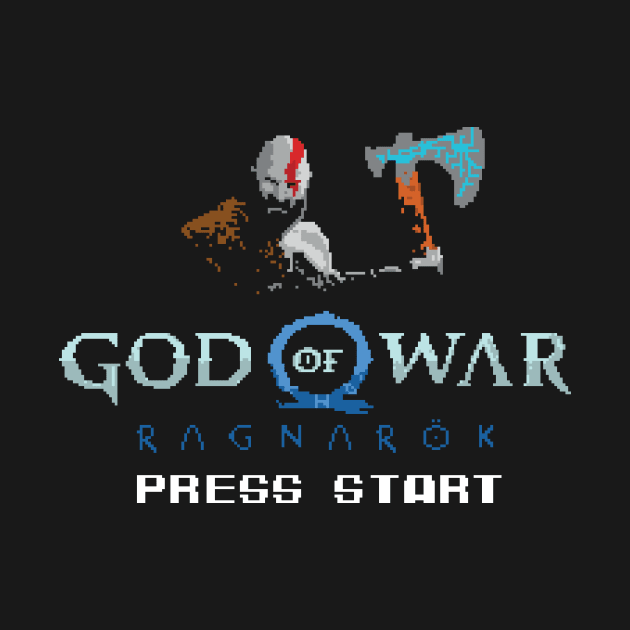 God of War Ragnarok 8 bits by Jawes