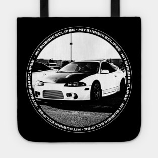 MITSUBISHI ECLIPSE D30 Black 'N White 4 (Black Version) Tote