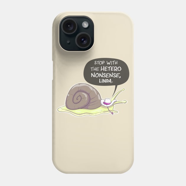 Stop With the Hetero Nonsense Linda Phone Case by sophielabelle