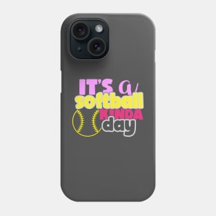 Softball Day Phone Case