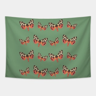 Garden tiger moth pattern Tapestry