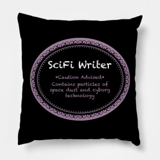 Romance Writer Label - Dark Shirts Pillow