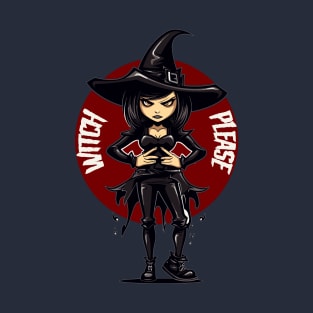 Witch Attitude: Zero F's Given T-Shirt