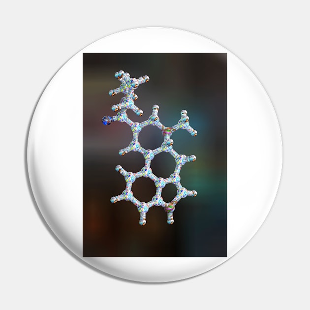 LSD drug molecule, illustration (C029/4527) Pin by SciencePhoto