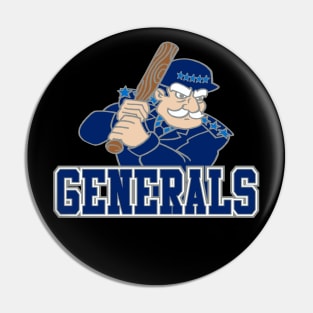 Generals Baseball Logo Pin