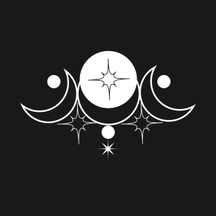 moon and stars T-Shirt