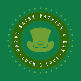 Happy Saint Patrick's Day Luck & Love T-Shirt