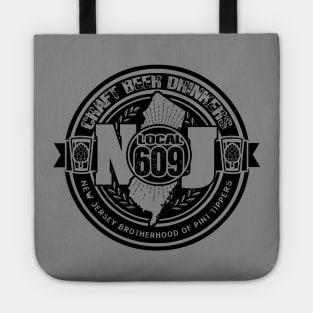 NJ CRAFT BEER DRINK LOCAL 609 Tote