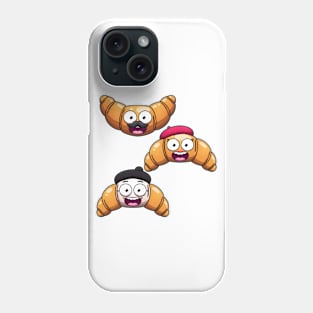 Funny French Croissants Phone Case