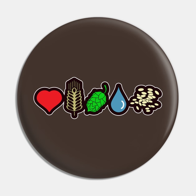 Love craft beer Pin by VonStreet