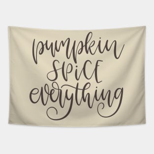 Pumpkin Spice Everything Tapestry