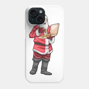 Santa Claus Christmas Pizza Phone Case