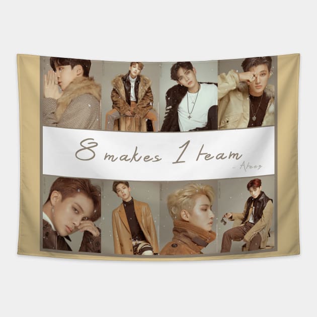 ATEEZ 8 makes 1 team