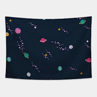 Lost in Space Pattern Tapestry