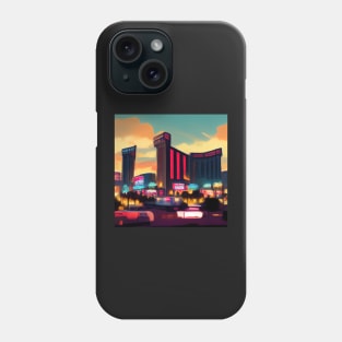 Las Vegas | Comics style Phone Case