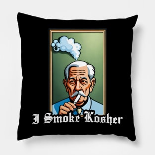 I Smoke Kosher Pillow