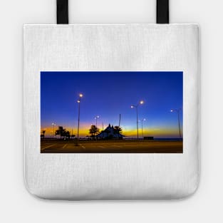 night at the beach Tote