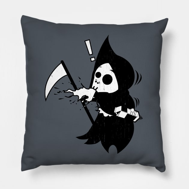 Calcium Conundrum Pillow by manoystee