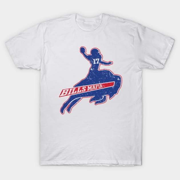 Whimsical Thinker Vintage Bills Mafia 17 T-Shirt