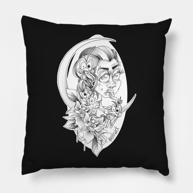 medusa Pillow by elywick